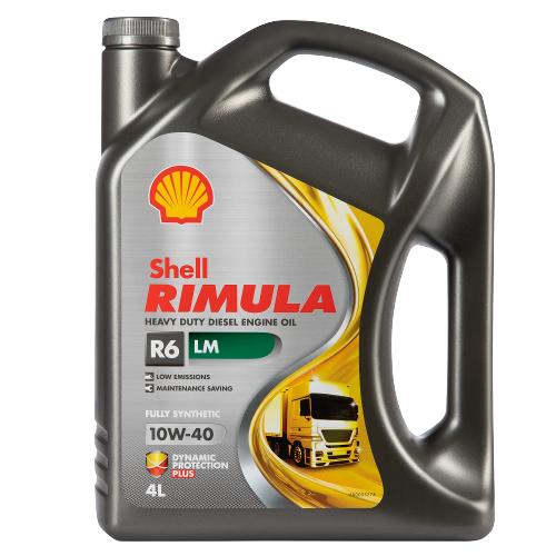 Моторное масло SHELL 10W40 RIMULA R6 LM, 4л